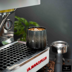 Infinity Set - 4 x 220 ml Cappuccino Tassen aus Steingut