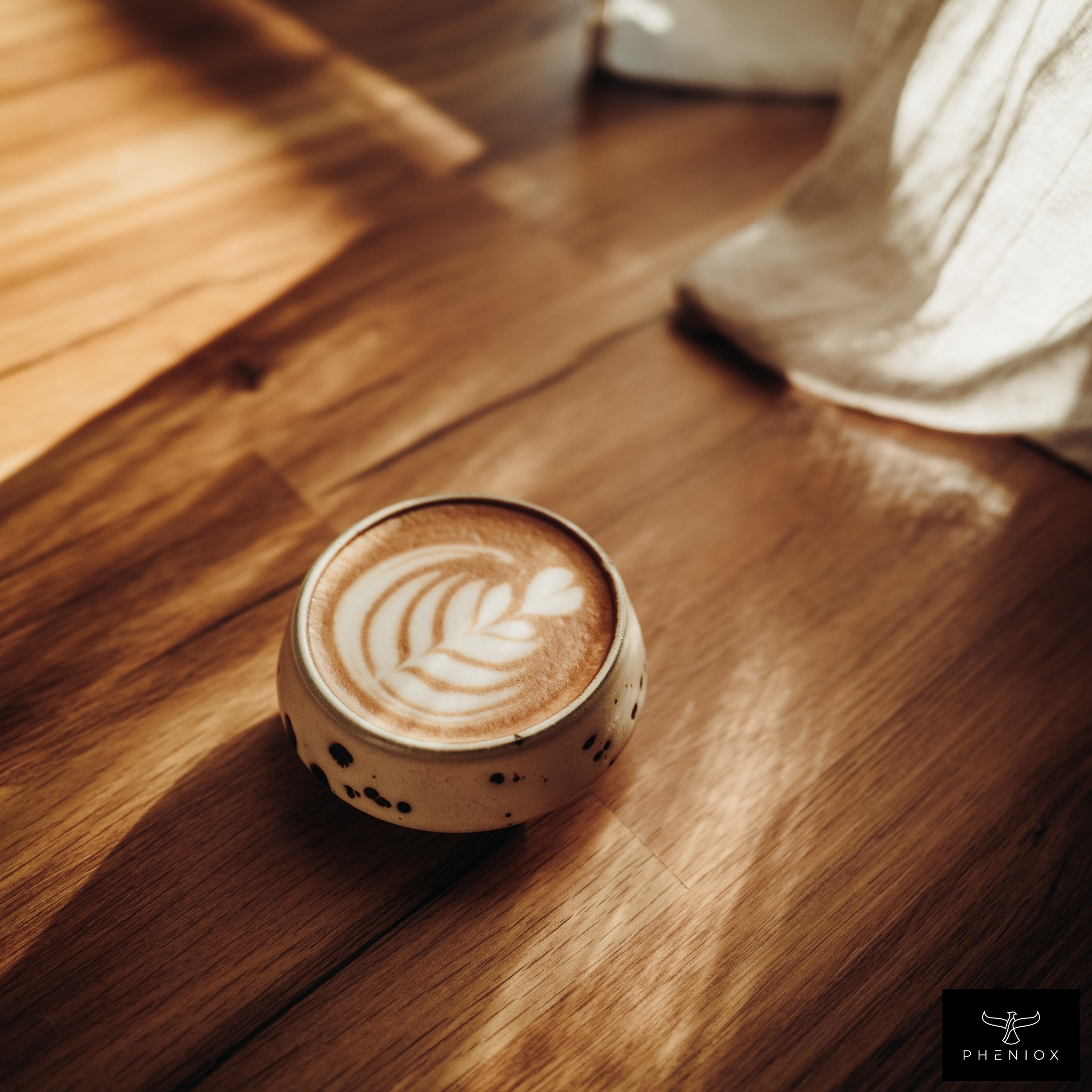 Cappuccino Tassen Set Barista – 2x 180 ml Latte Art Barista PHENIOX