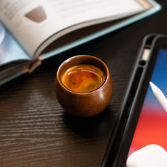 Espressotassen Set Timeout - 5 x 90 ml Steinguttassen