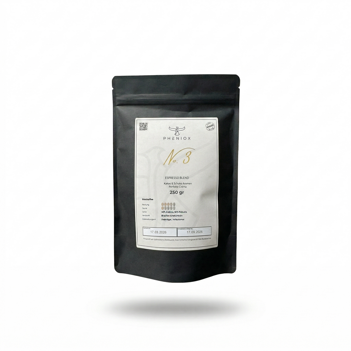 No. 3 – All-round Espresso Blend | Vielseitig & Ausgewogen