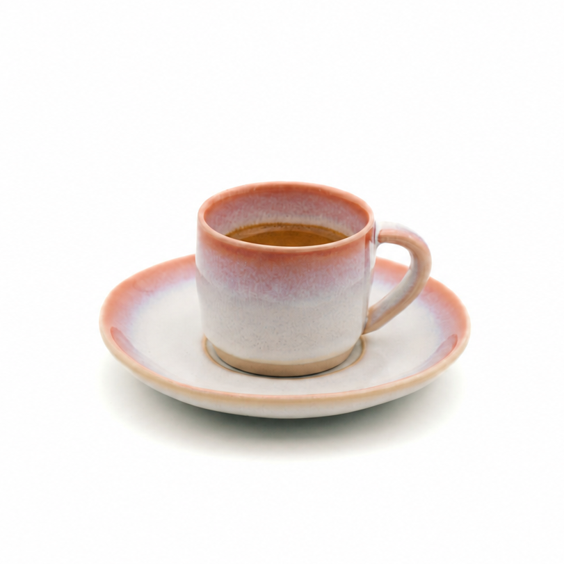 PHENIOX Calma Fundao: Espressotasse mit Untersetzer