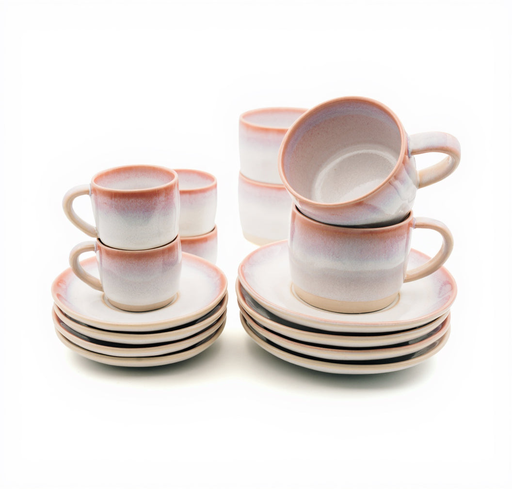 Espresso- & Cappuccino-Set Calma Fundao – 16-teilig